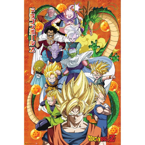 Dragon Ball Z Characters (Slot #2) Poster Things For Home ZiNG