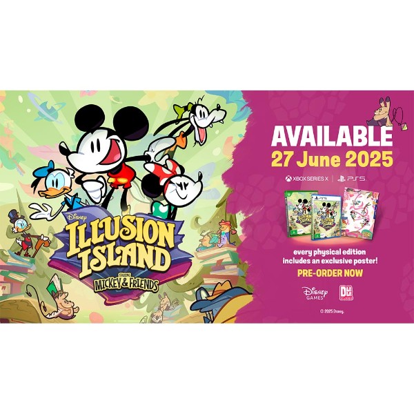 Disney Illusion Island Starring Mickey & Friends - Packshot 2