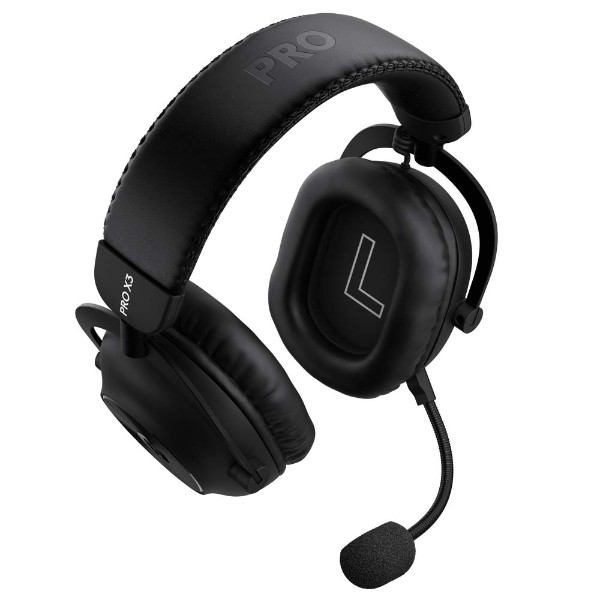 Logitech - PRO X3 LIGHTSPEED Gaming Headset - Black - Packshot 6