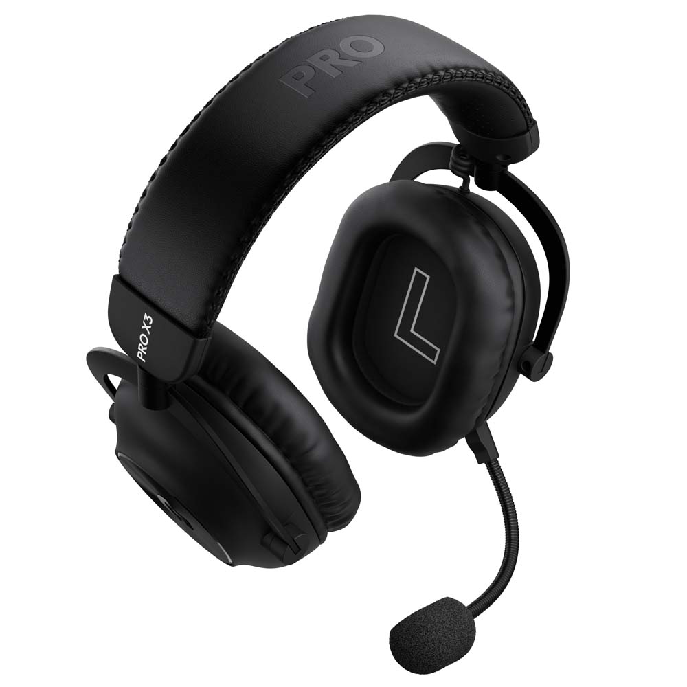 Logitech - PRO X3 LIGHTSPEED Gaming Headset - Black - Packshot 6