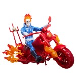 Marvel - Ghost Rider - Johnny Blaze with Motorcycle Marvel Legends 6" Action Figure - Packshot 1