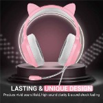 Playmax RGB Cat Ear Gaming Headset Ver. 2 - Pink - Packshot 4