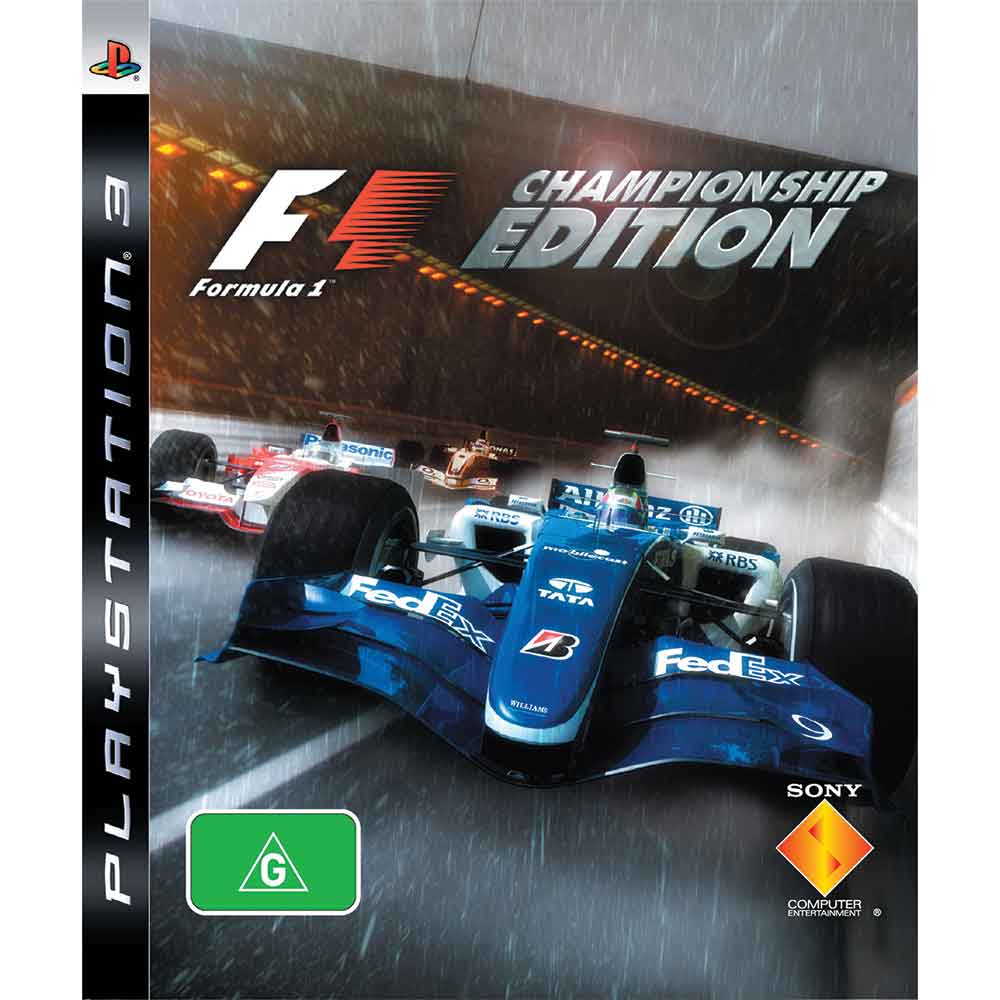 Formula One Championship Edition (preowned) - PlayStation 3