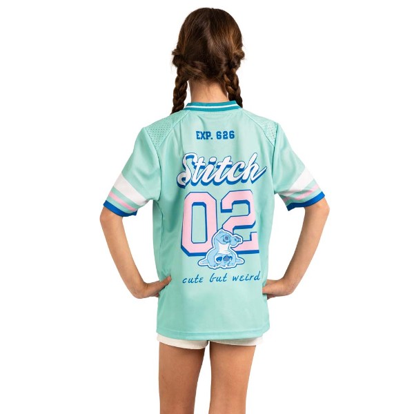 Disney - Lilo & Stitch - Cute But Weird Since '02 Stitch Kids Football Jersey - Packshot 3