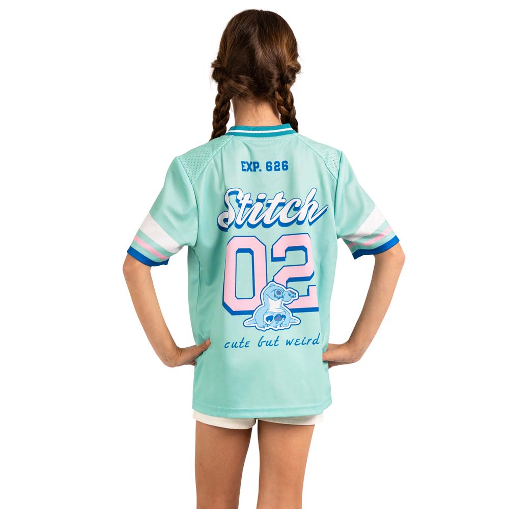 Disney - Lilo & Stitch - Cute But Weird Since '02 Stitch Kids Football Jersey - Packshot 3
