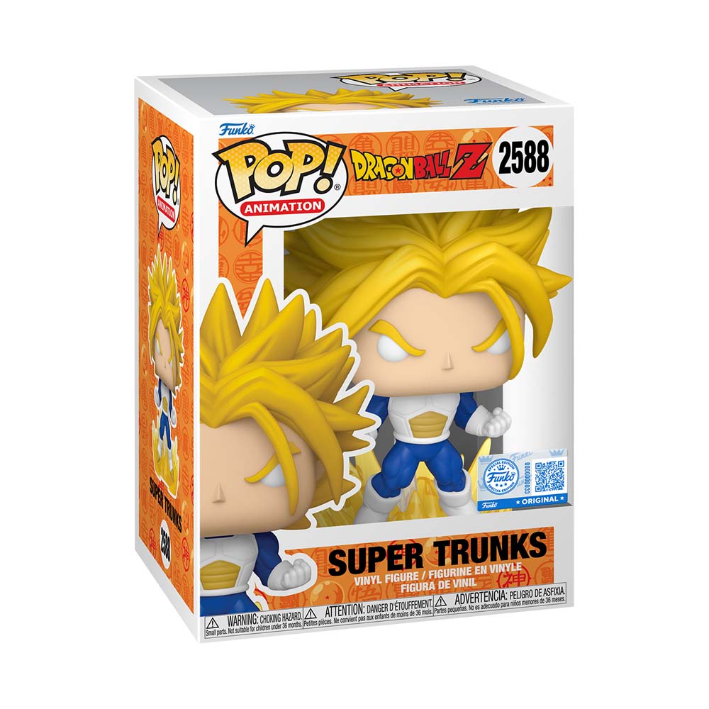 Dragon Ball - Super Trunks Pop! Vinyl Figure - Packshot 2