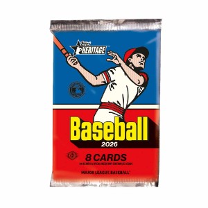 MLB – TC – 2026 Topps Heritage Baseball Hobby Booster Pack