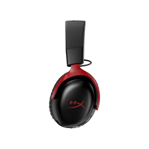 HyperX - Cloud III S Wireless Gaming Headset - Black/Red - Packshot 4