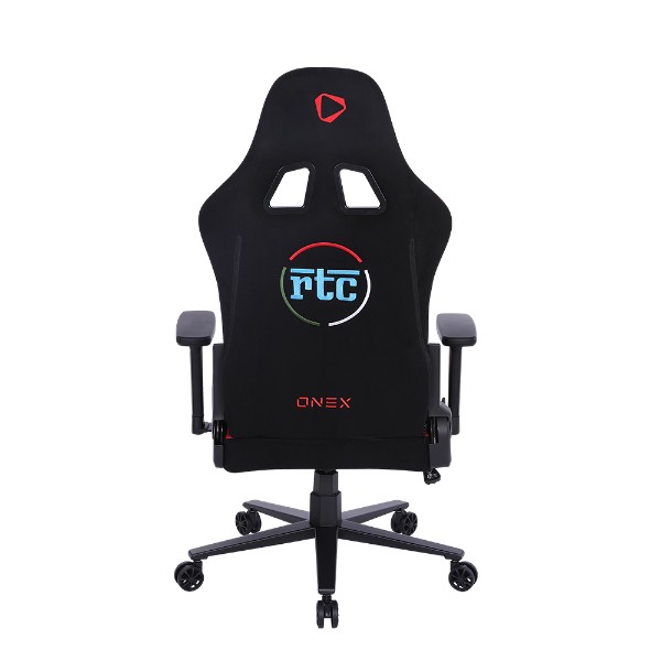 OneX - RTC Embrace Large Alcantara Gaming Chair - Black/Red - Packshot 2