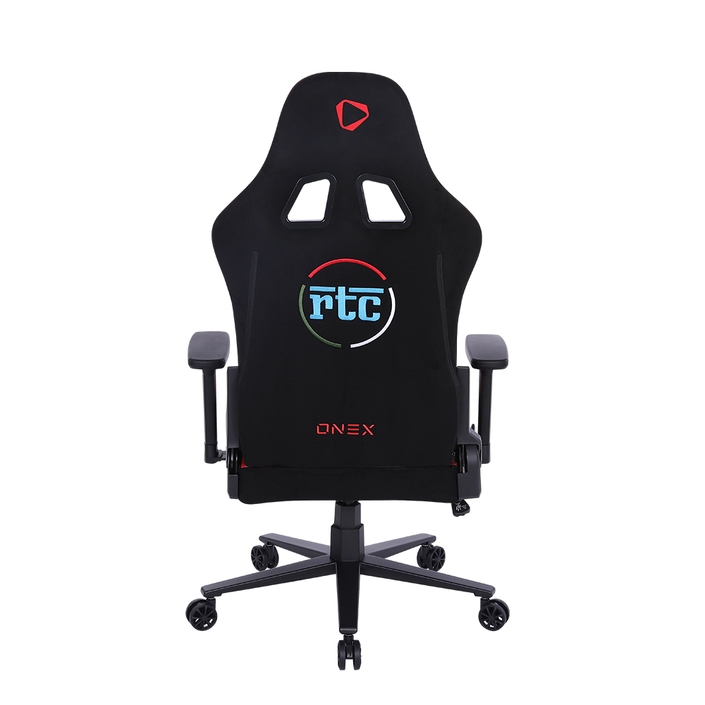 OneX - RTC Embrace Large Alcantara Gaming Chair - Black/Red - Packshot 2
