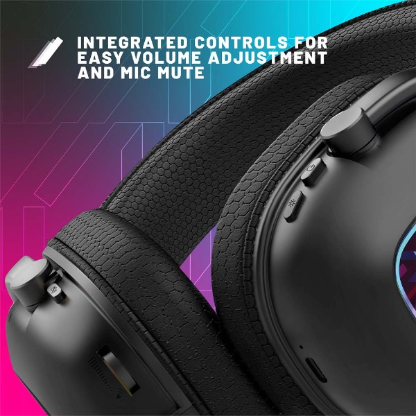 4Gamers - Radar Light Up RGB Gaming Headset - 3D Mirror - Packshot 6