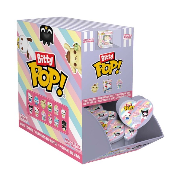 Hello Kitty and Friends - Heart Shaped Capsule Bitty Pop! Blind Bag (Single Capsule) - Packshot 1