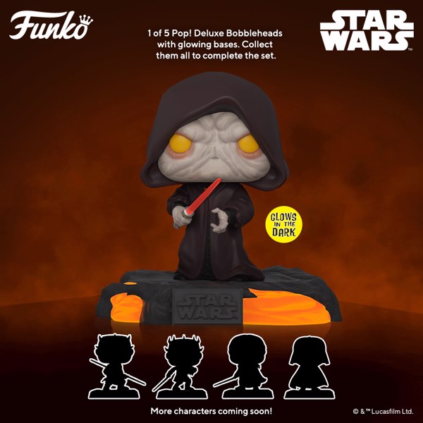 Star Wars - Darth Sidious Glow Deluxe 