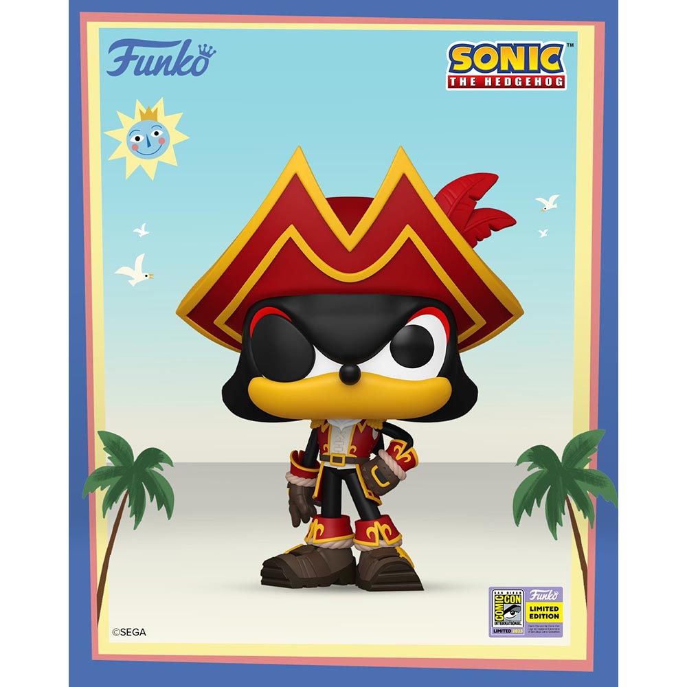Sonic the Hedgehog - Pirate Shadow SDCC 2025 Pop! Vinyl Figure - Packshot 3
