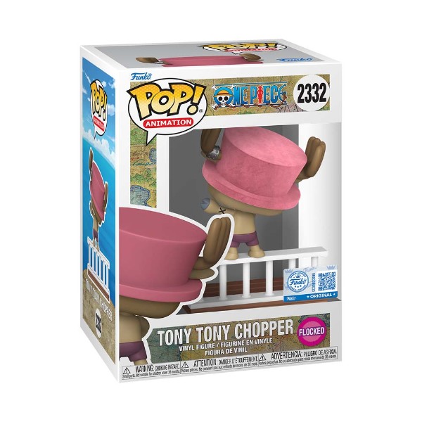 One Piece - Tony Tony Chopper Flocked Build-A-Scene Pop! Vinyl Figure - Packshot 2
