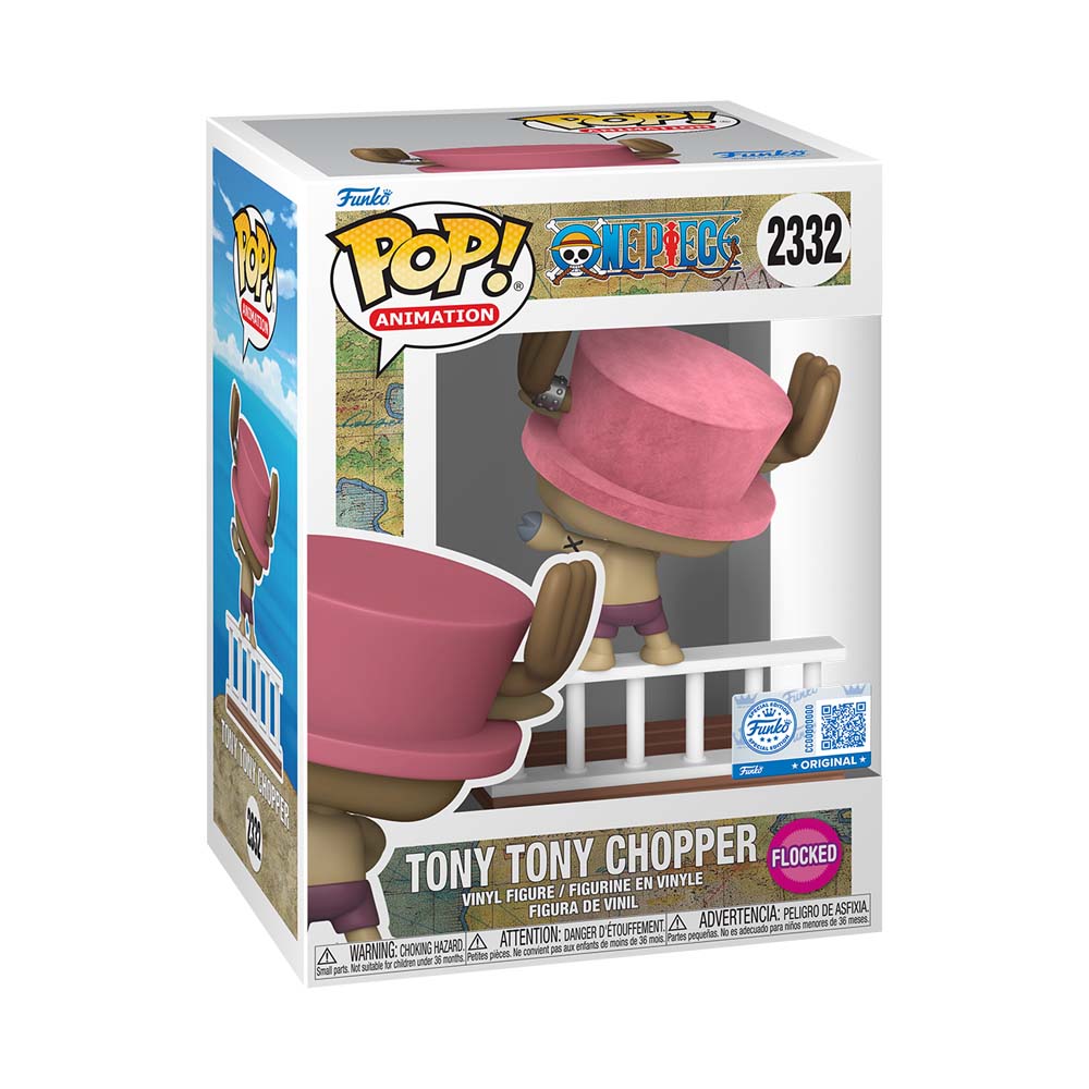 One Piece - Tony Tony Chopper Flocked Build-A-Scene Pop! Vinyl Figure - Packshot 2