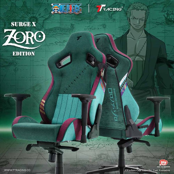TTRacing Surge X Air Threads Fabric Gaming Chair - Zoro Edition - Packshot 5