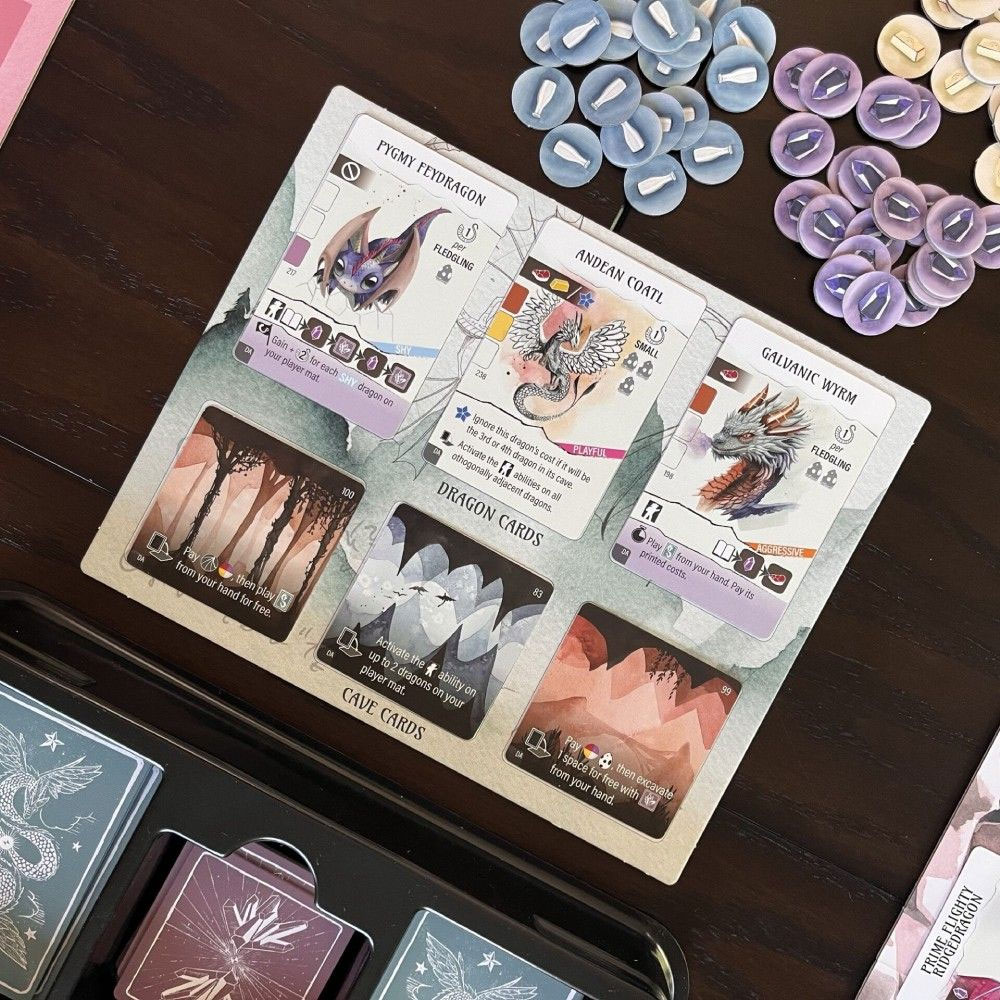 Wyrmspan: Dragon Academy Board Game Expansion - Packshot 2