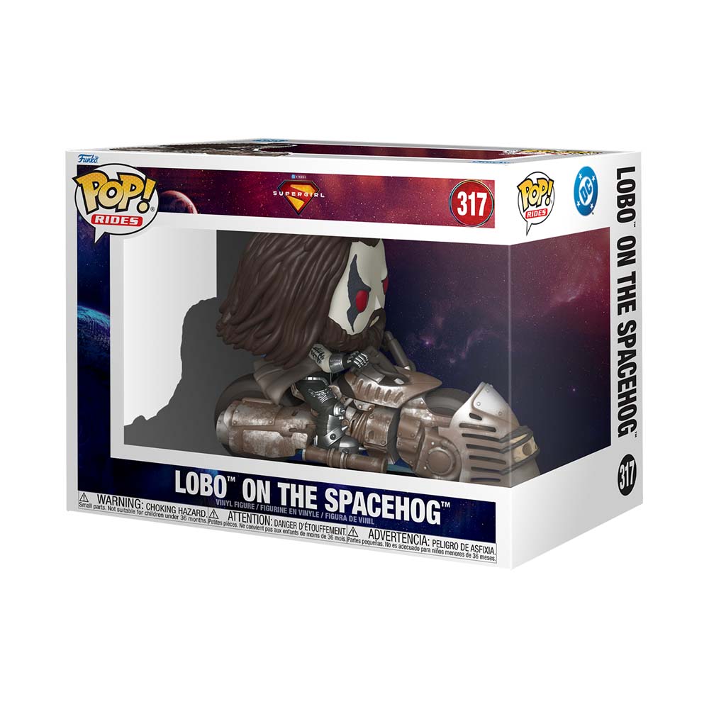 DC Comics - Supergirl (2026) - Lobo on the Spacehog Pop! Rides Vinyl Figure - Packshot 2