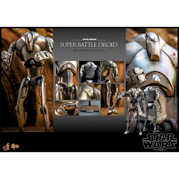 Star Wars - Attack of the Clones Super Battle-Droid 1/6 Scale Action Figure - Packshot 6
