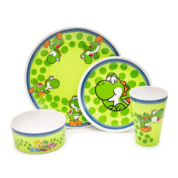 Nintendo - Yoshi 4-Piece Dinner Set - Things For Home - ZiNG Pop