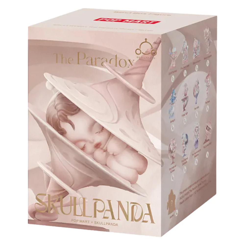 【POPMART SKULLPANDA The ParadoxシリーズBOX】 POP MART - Skullpanda The Paradox Series Blind Box (Single