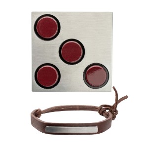 Star Wars - The Mandalorian & Grogu - Colonel Ward Rank Badge Pin & Bracelet Replica