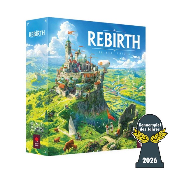 Rebirth 2nd Edition Board Game - Packshot 1
