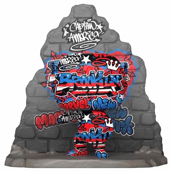 Marvel - Captain America Street Art 