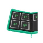 Palms Off Gaming - Collector's Series 4 Pocket Zip Trading Card Binder - Turquoise - Packshot 2