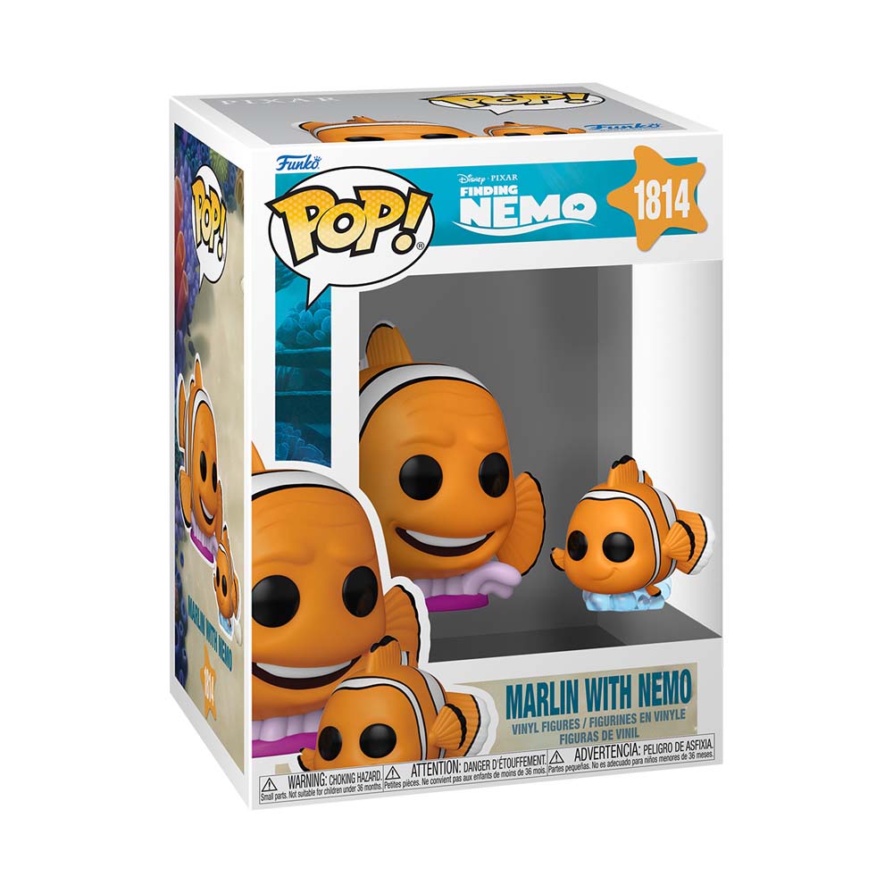Disney - Finding Nemo - Marlon with Nemo Pop! Vinyl Figure - Packshot 2