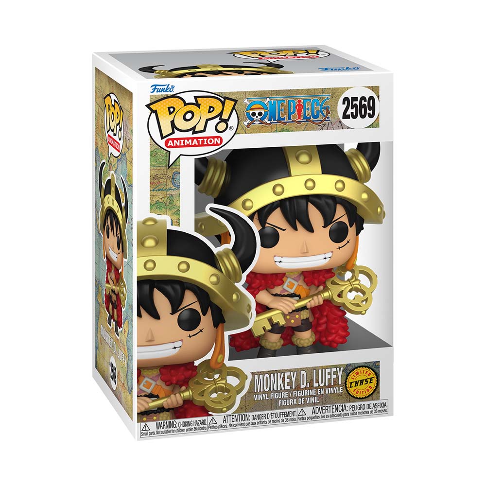 One Piece - Monkey D. Luffy with Helmet Pop! Vinyl Figure - Packshot 4