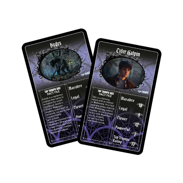 Netflix - Wednesday Top Trumps Special Card Game - Packshot 5