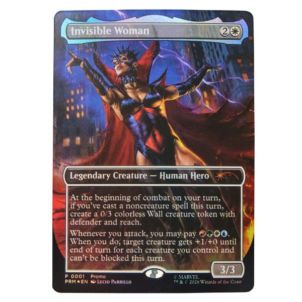 Marvel x Magic: The Gathering - Malice (Sue Storm) Marvel Legends Action Figure - Packshot 2