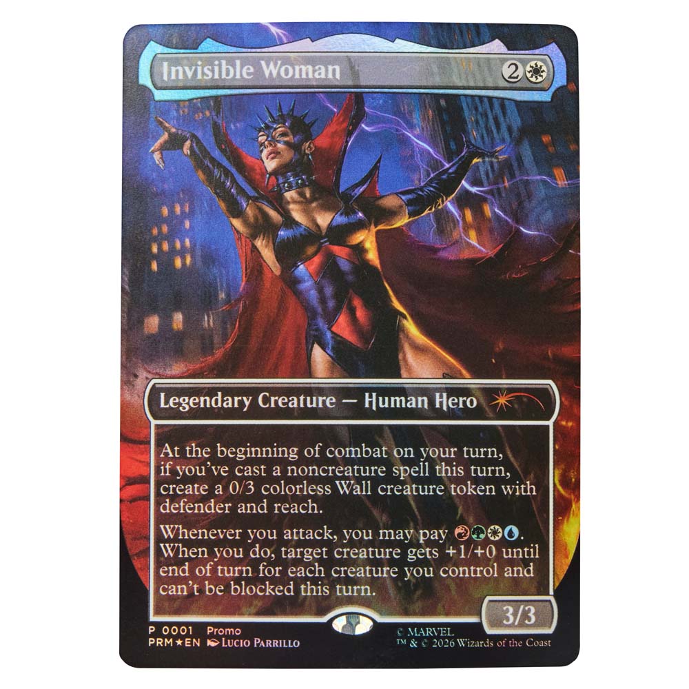 Marvel x Magic: The Gathering - Malice (Sue Storm) Marvel Legends Action Figure - Packshot 2