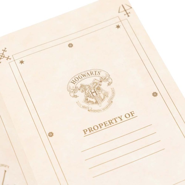 Harry Potter - 25th Anniversary Hogwarts Book of Spells A5 Notebook - Packshot 2