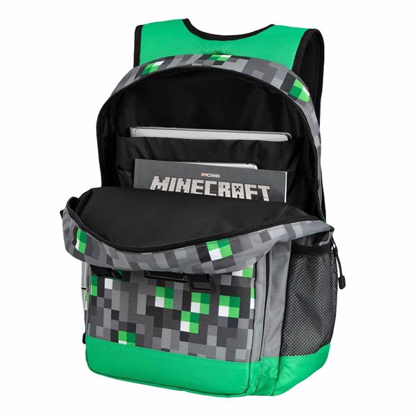 Minecraft - Emerald Survivalist Backpack - Packshot 4