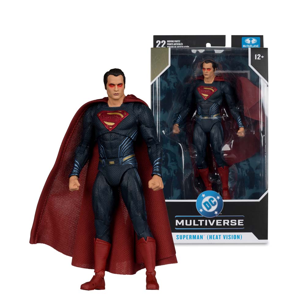 DC Comics - Batman v Superman: Dawn of Justice - Superman (Heat Vision) Action Figure - Packshot 6