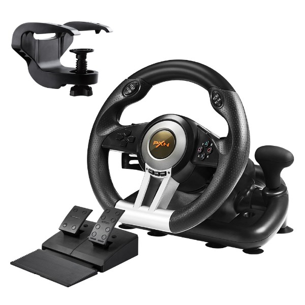 PXN - V3 Pro Gaming Racing Wheel - Black - Packshot 4