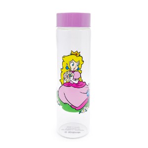 Nintendo - Super Mario - Peach Glass Drink Bottle