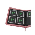 Palms Off Gaming - Collector's Series 4 Pocket Zip Trading Card Binder - Pink - Packshot 2