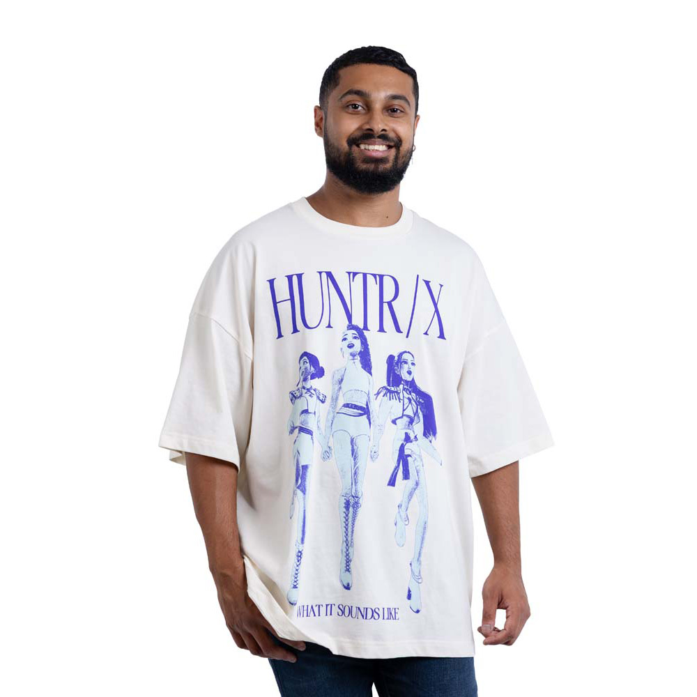 Netflix - KPop Demon Hunters - HUNTR/X Oversized T-Shirt - Packshot 3