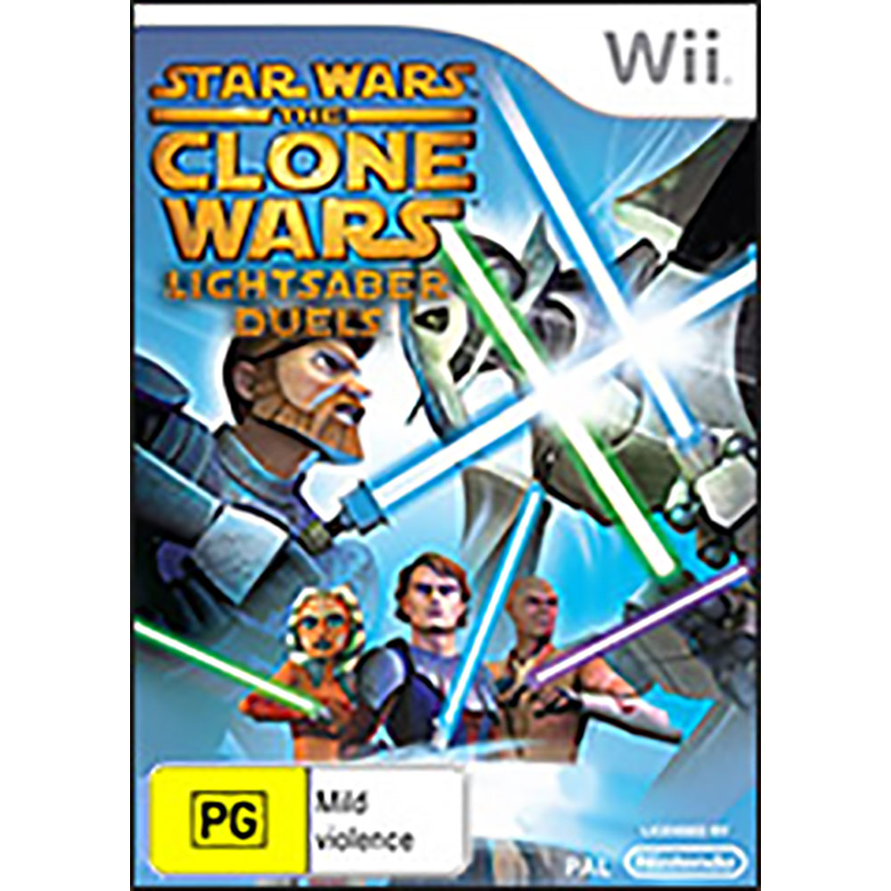 Star Wars: The Clone Wars  Lightsaber Duels - Packshot 1