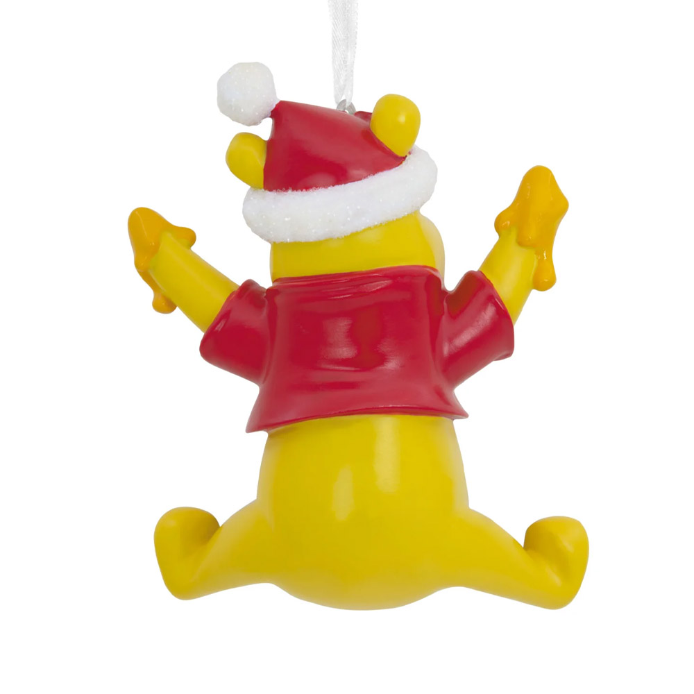 Disney - Winnie the Pooh - Santa Pooh with Honey Pot Hallmark Christmas Ornament - Packshot 2