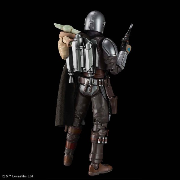 Star Wars - The Mandalorian & Grogu - The Mandalorian and Grogu 1/12 Scale Model Kit Set - Packshot 3