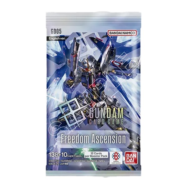 Gundam - TCG - Freedom Ascension [GD05] Booster - Packshot 1