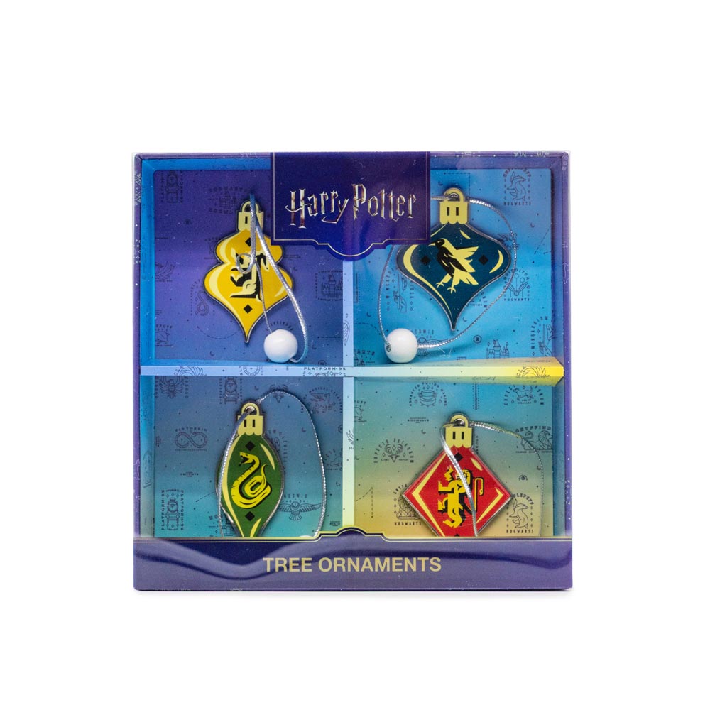 Harry Potter - Hogwarts Houses Christmas Ornaments 4-Pack - Packshot 2