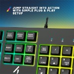 4Gamers - Lightup Gaming Keyboard - Black - Packshot 5