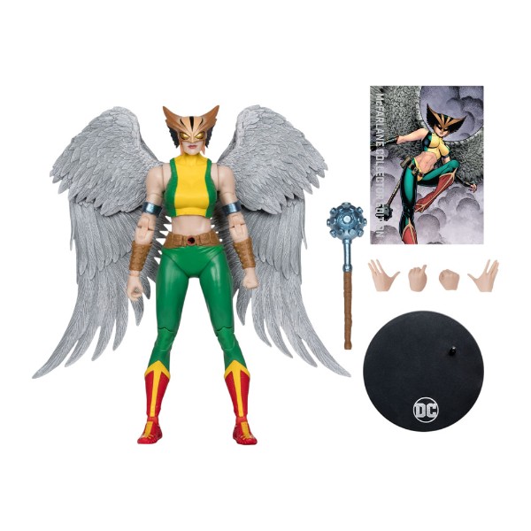 DC Comics - Justice League of America - Hawk Girl Action Figure - Packshot 4
