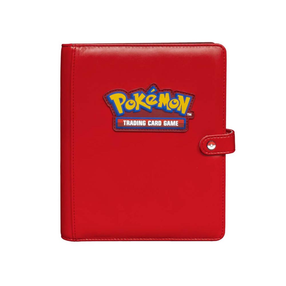 Pokemon - TCG - ULTRA PRO Premium Red Snap  4 Pocket Binder - Packshot 5
